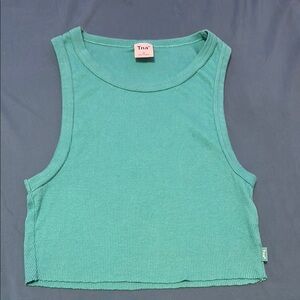 Tna Women's Green Tank Top
